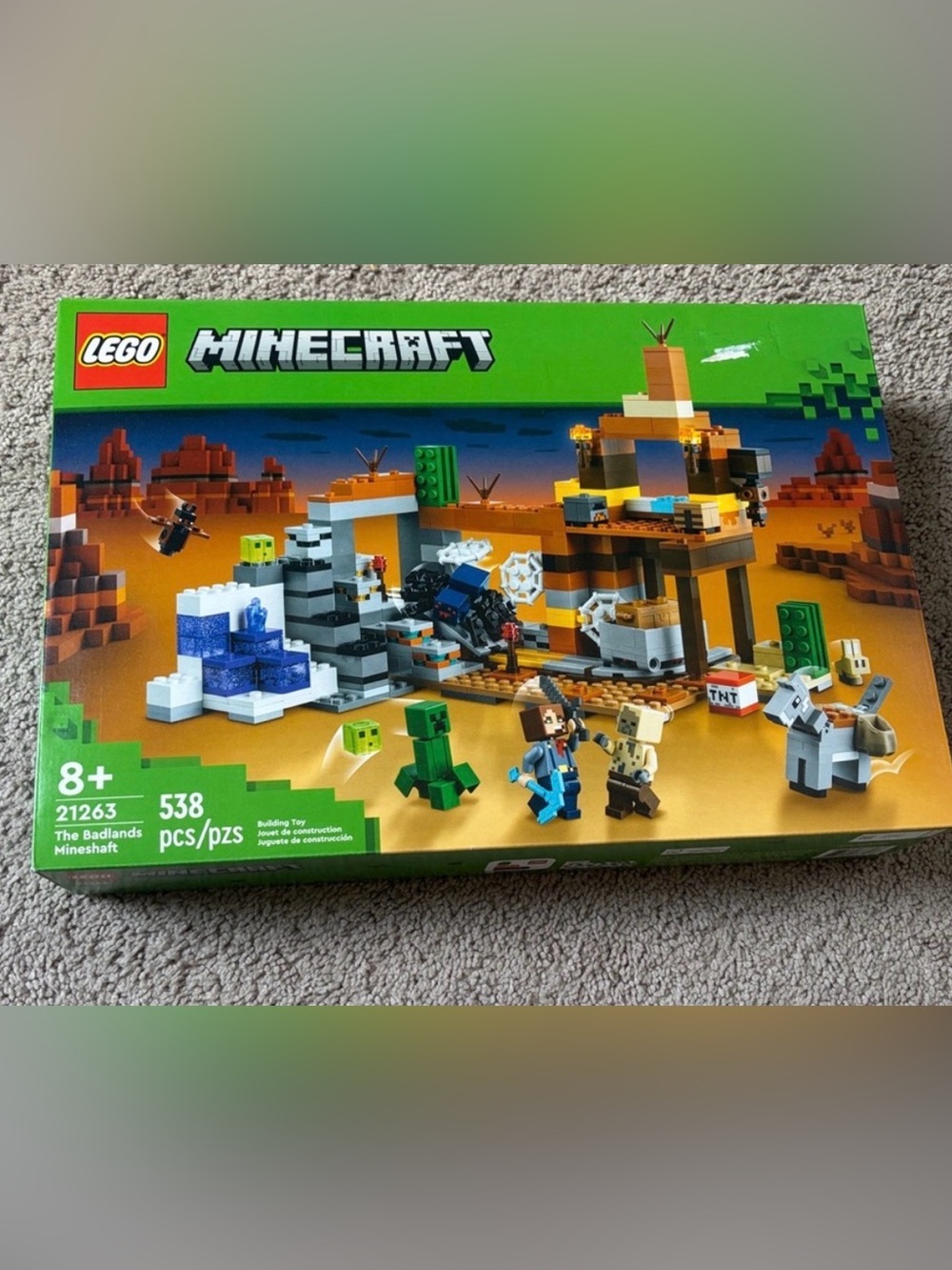 LEGO Minecraft The Badlands Mineshaft
